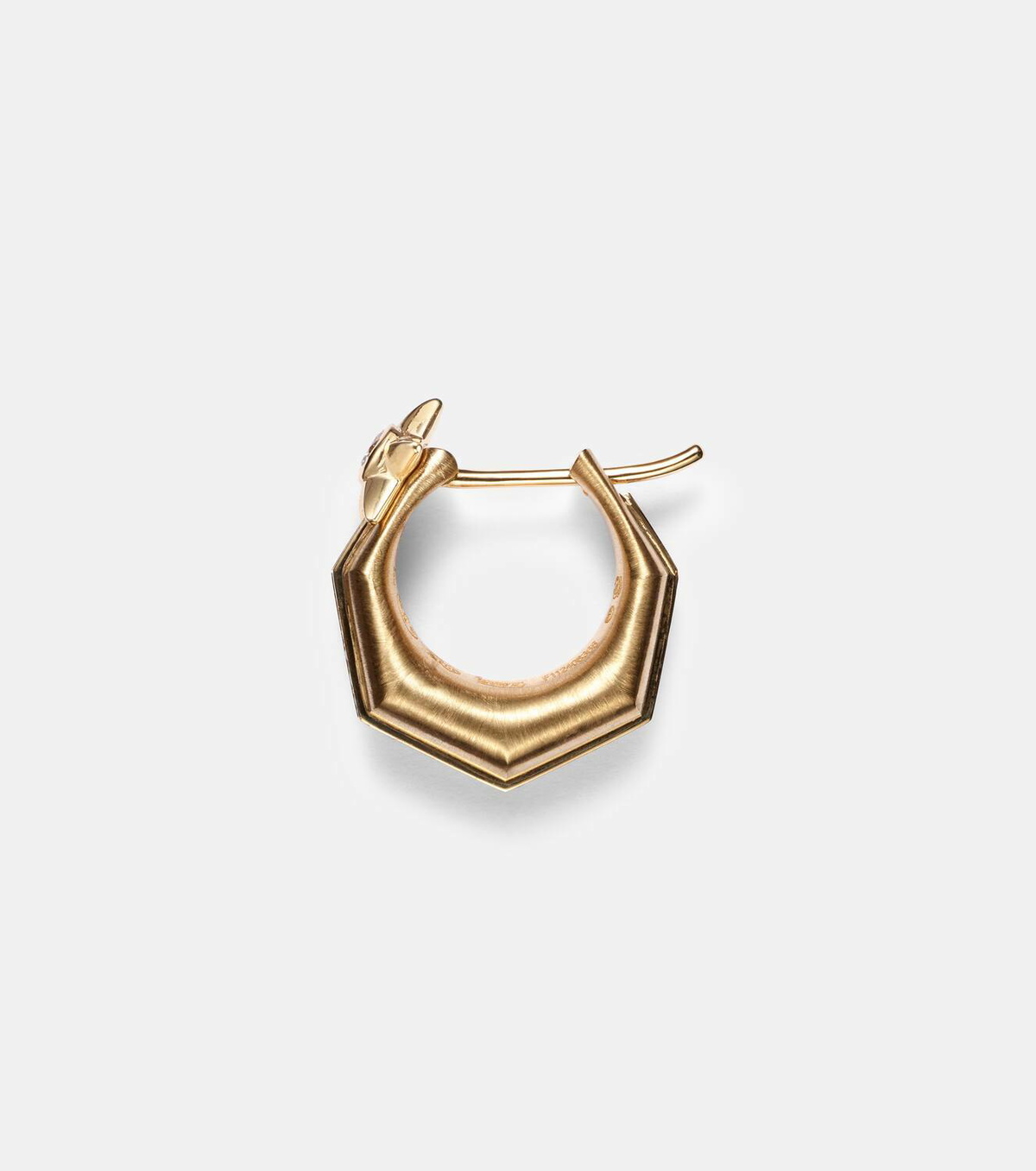 Marie Lichtenberg Baba Small 18kt gold single earring with diamonds