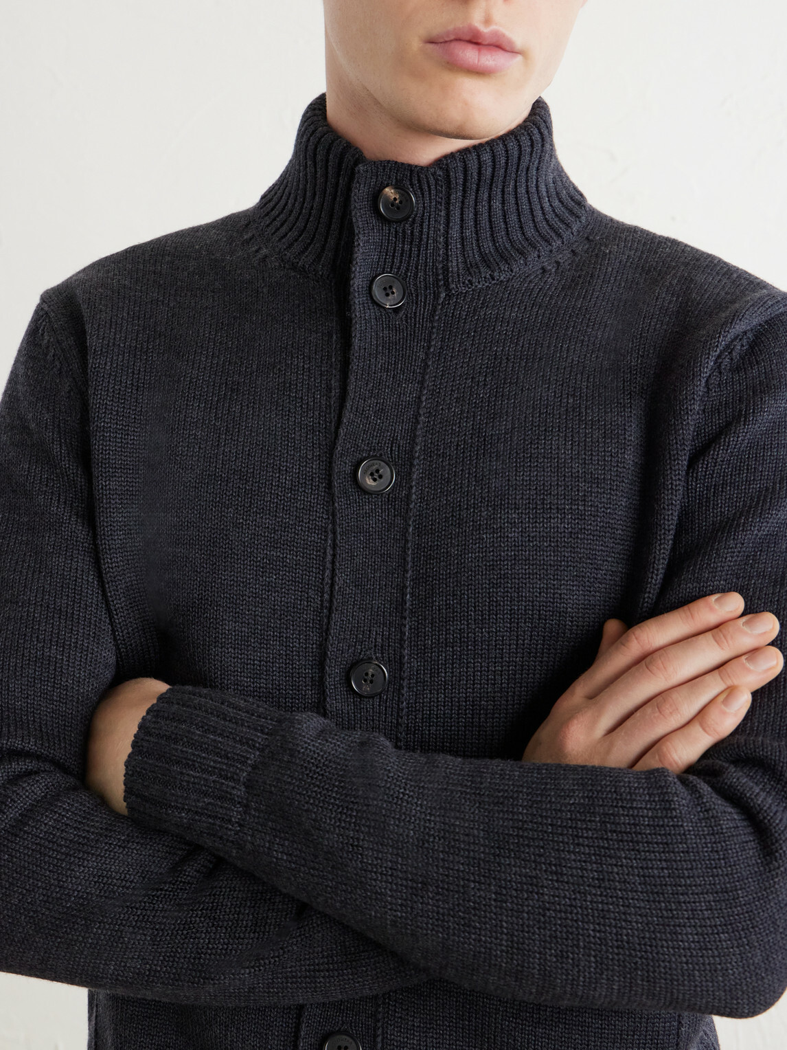 Slowear - Wool Cardigan - Gray