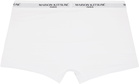 Maison Kitsuné Three-Pack Multicolor Maison Kitsune Paris Boxer Briefs