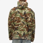 Balenciaga Men's Camo Biker Jacket in Khaki