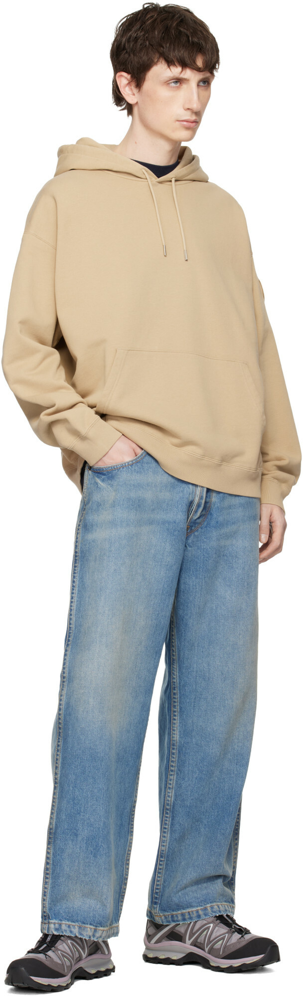 Canada Goose Beige 'Tonal Label' Rove Hoodie