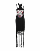 Versace Jeans Couture Womens Maxi dress in Black