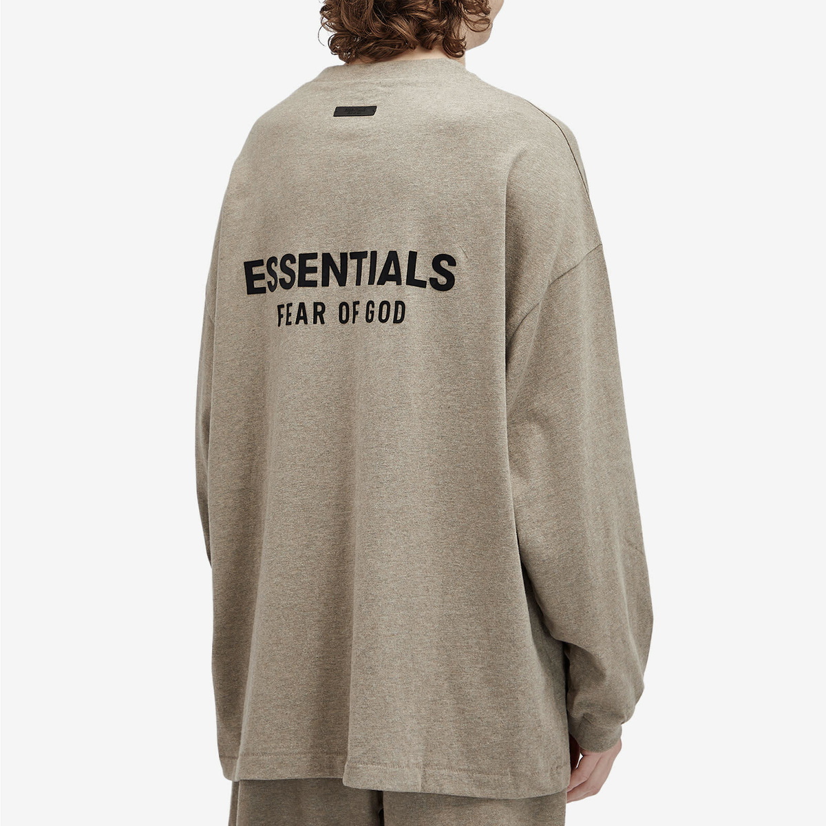 Fear of God ESSENTIALS Men's Core Logo Jersey Long Sleeve T