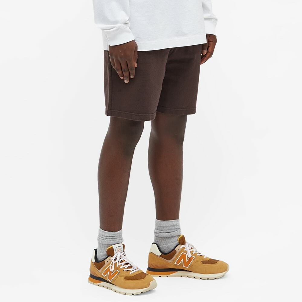 Colorful Standard Men's Classic Organic Sweat Shorts in Coffee Brown