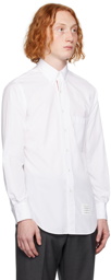 Thom Browne White Classic Shirt