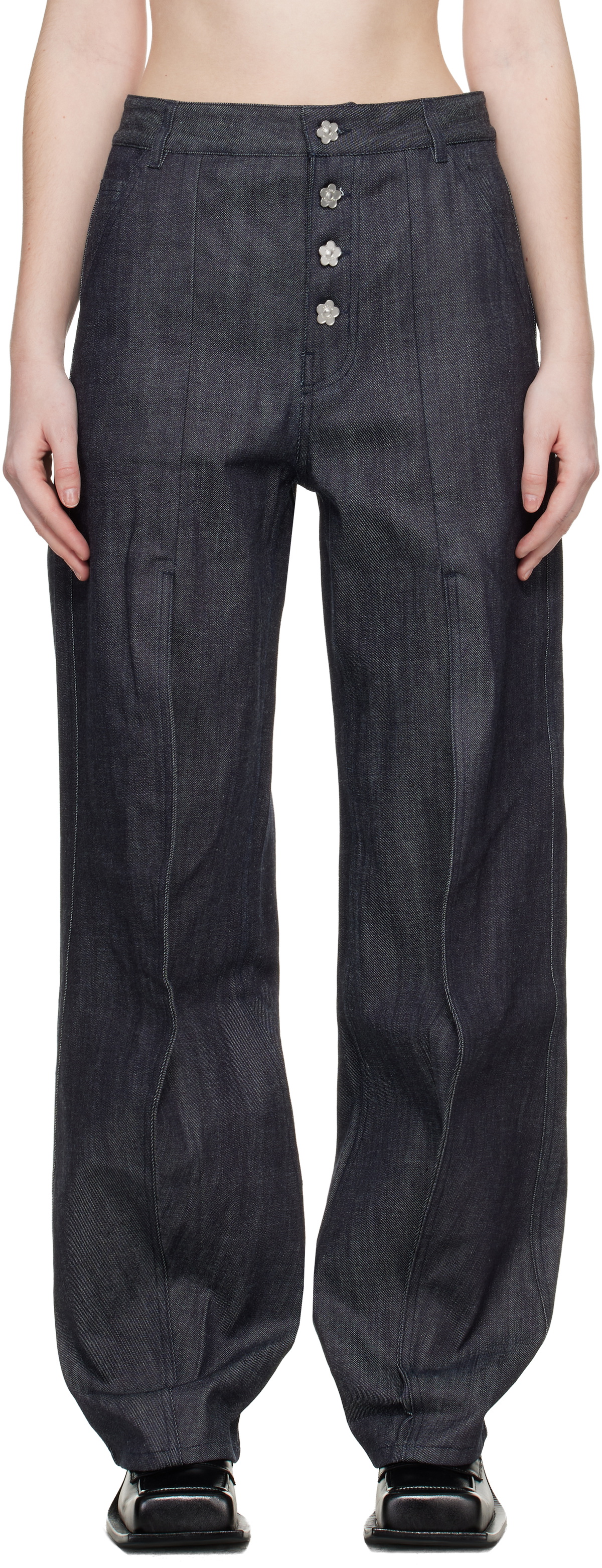 Cecilie Bahnsen Navy CBcarmela Jeans