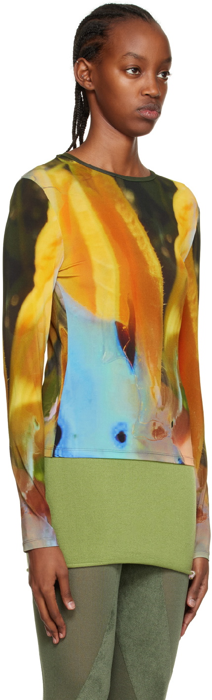 【paloma wool】 FINE DE ANO トップス Paloma Wool Yellow Fin De Año Long Sleeve T-Shirt Paloma Wool