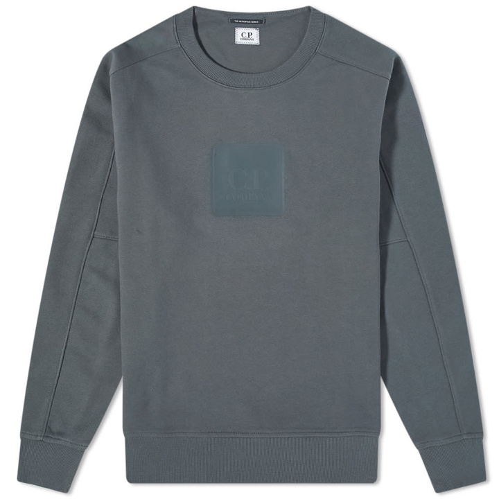 Photo: C.P. Company Metropolis Patch Logo Crew Sweat