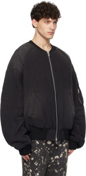 Juun.J Red MA-1 Jumper Reversible Bomber Jacket