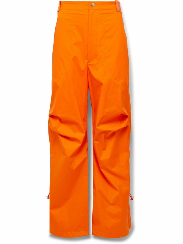 Photo: Moncler Genius - 2 Moncler 1952 Wide-Leg Shell Track Pants - Orange