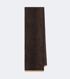 Gucci GG jacquard wool scarf