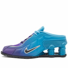 Nike x Martine Rose Shox MR4 Sneakers in Blue/Black/Silver