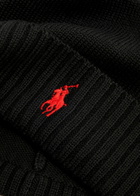 Polo Ralph Lauren Logo-embroidered Wool Beanie - Black - One Size