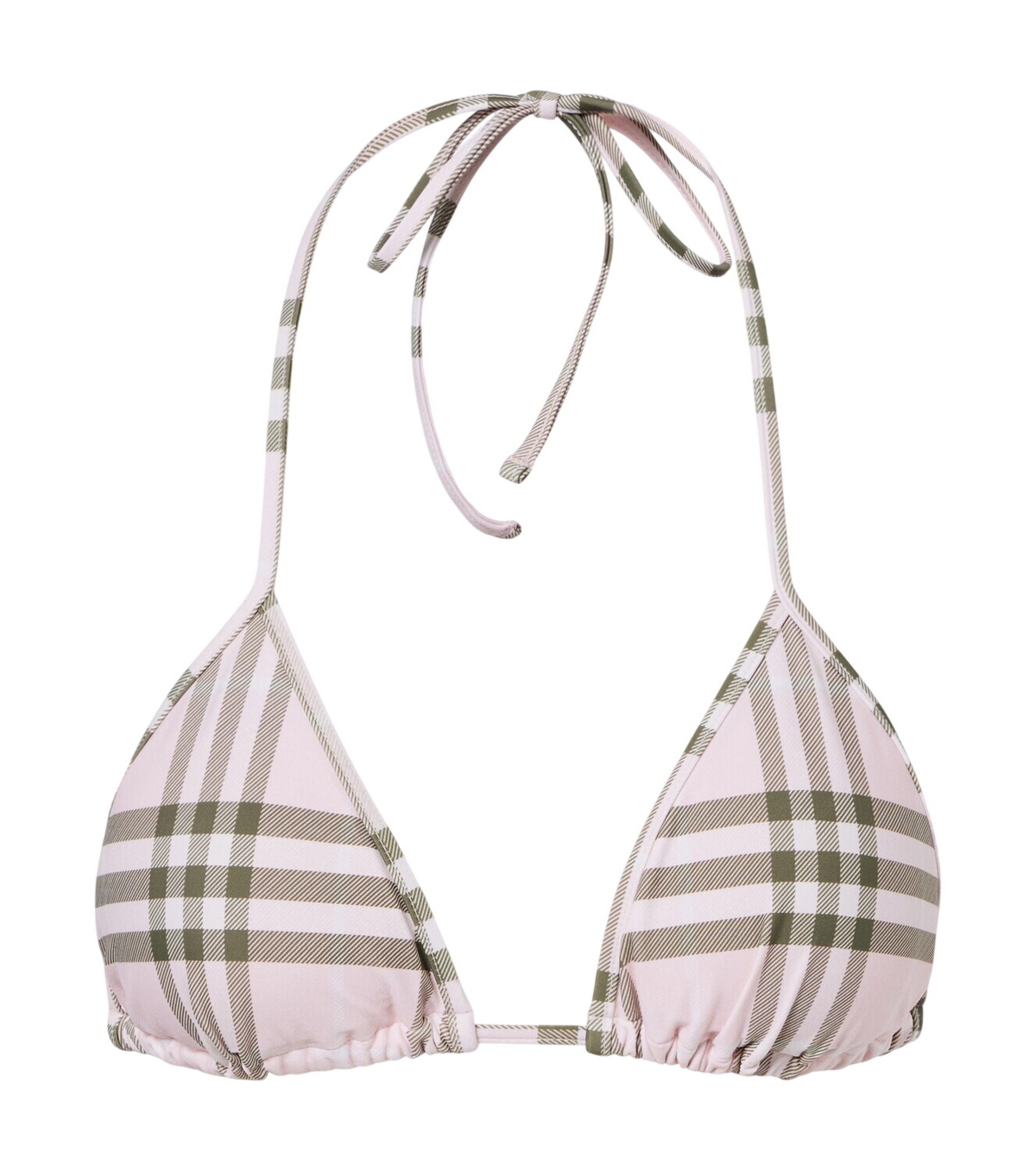 Burberry - Checked triangle bikini Burberry