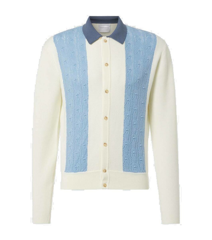 Photo: King & Tuckfield Paneled wool cardigan