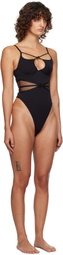 Agent Provocateur Black Buffie Bodysuit