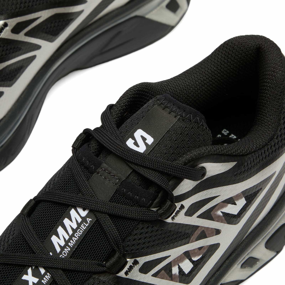 MM6 Maison Margiela Women's x Salomon XT Sneakers in Black/Silver/Phantom