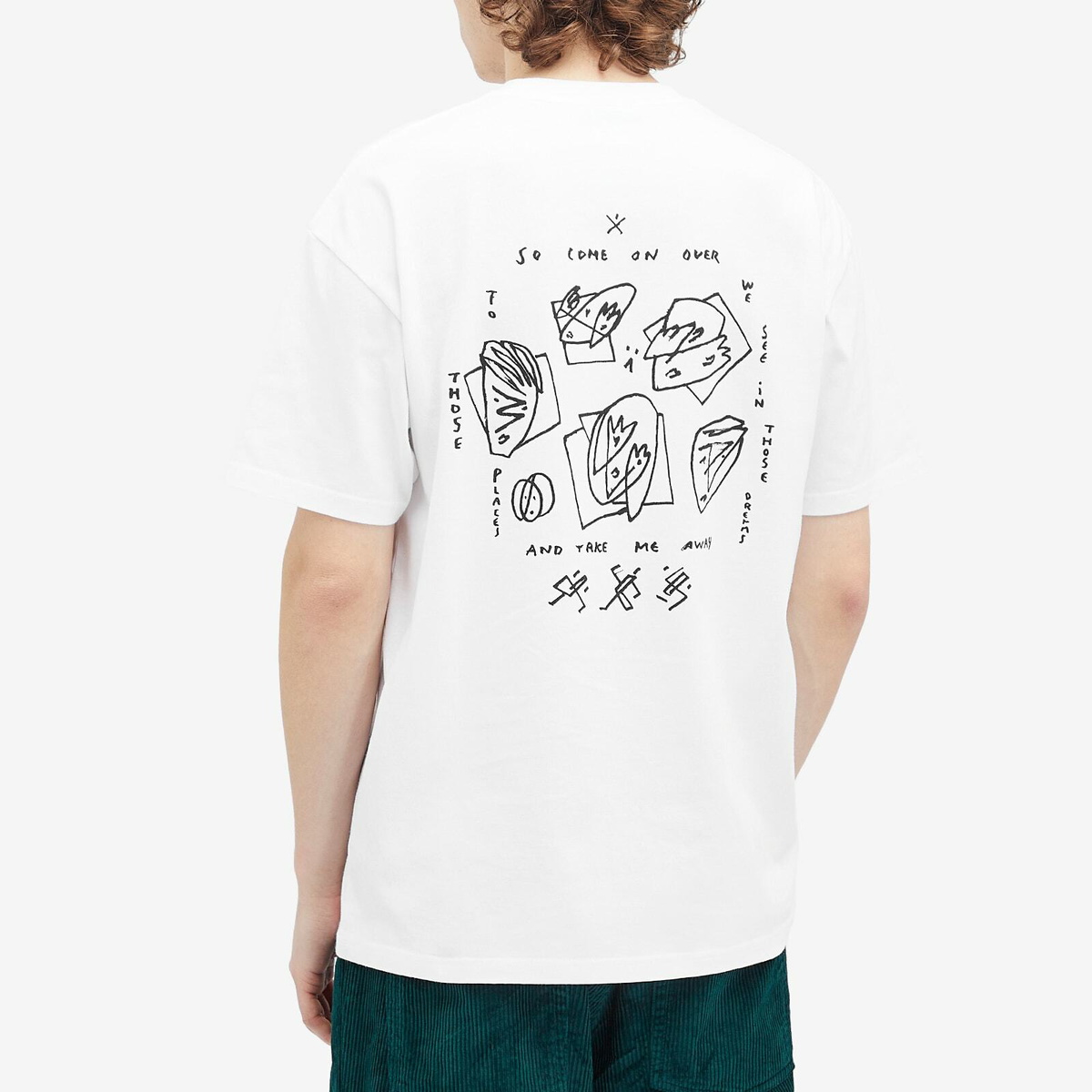 Polar Skate Co. Men's Dreams We Dream T-Shirt in White