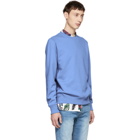 PS by Paul Smith Blue Organic Crewneck Sweatshirt