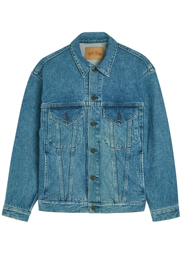 Photo: Blue Blue Panelled Denim Jacket