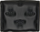 Vivienne Westwood Black Trifold Wallet