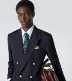 Dunhill Printed silk tie