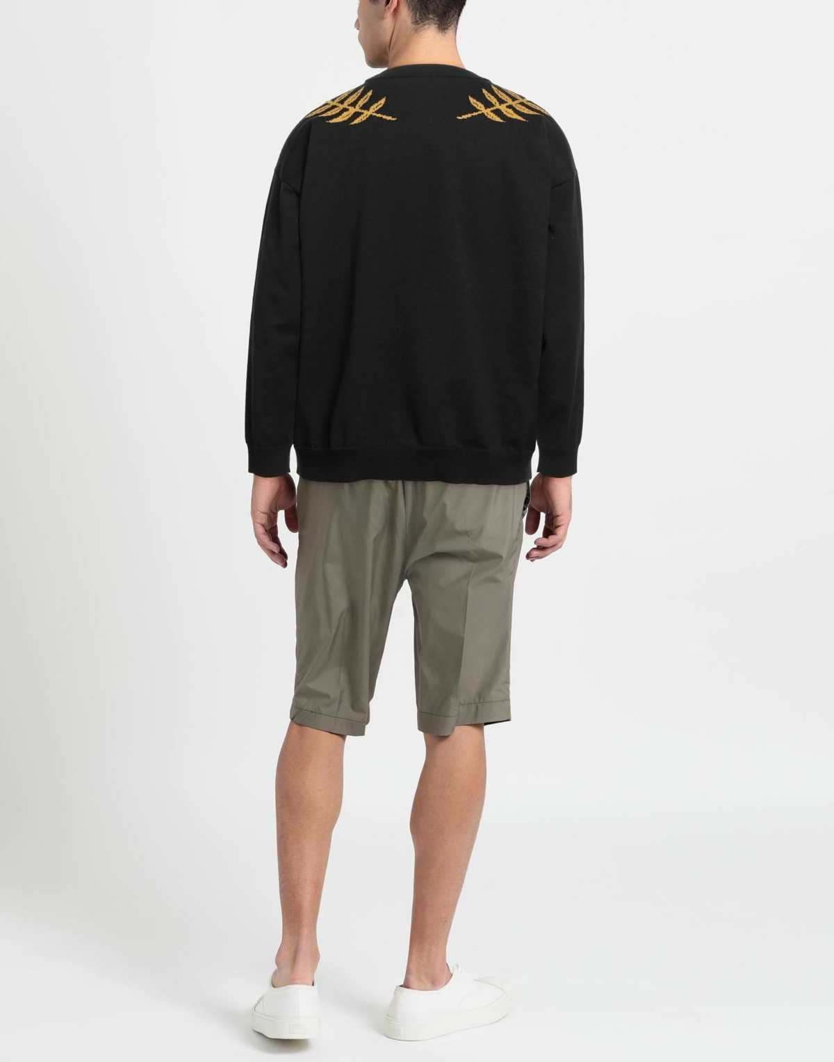 Just Cavalli Mens Sweater in Black