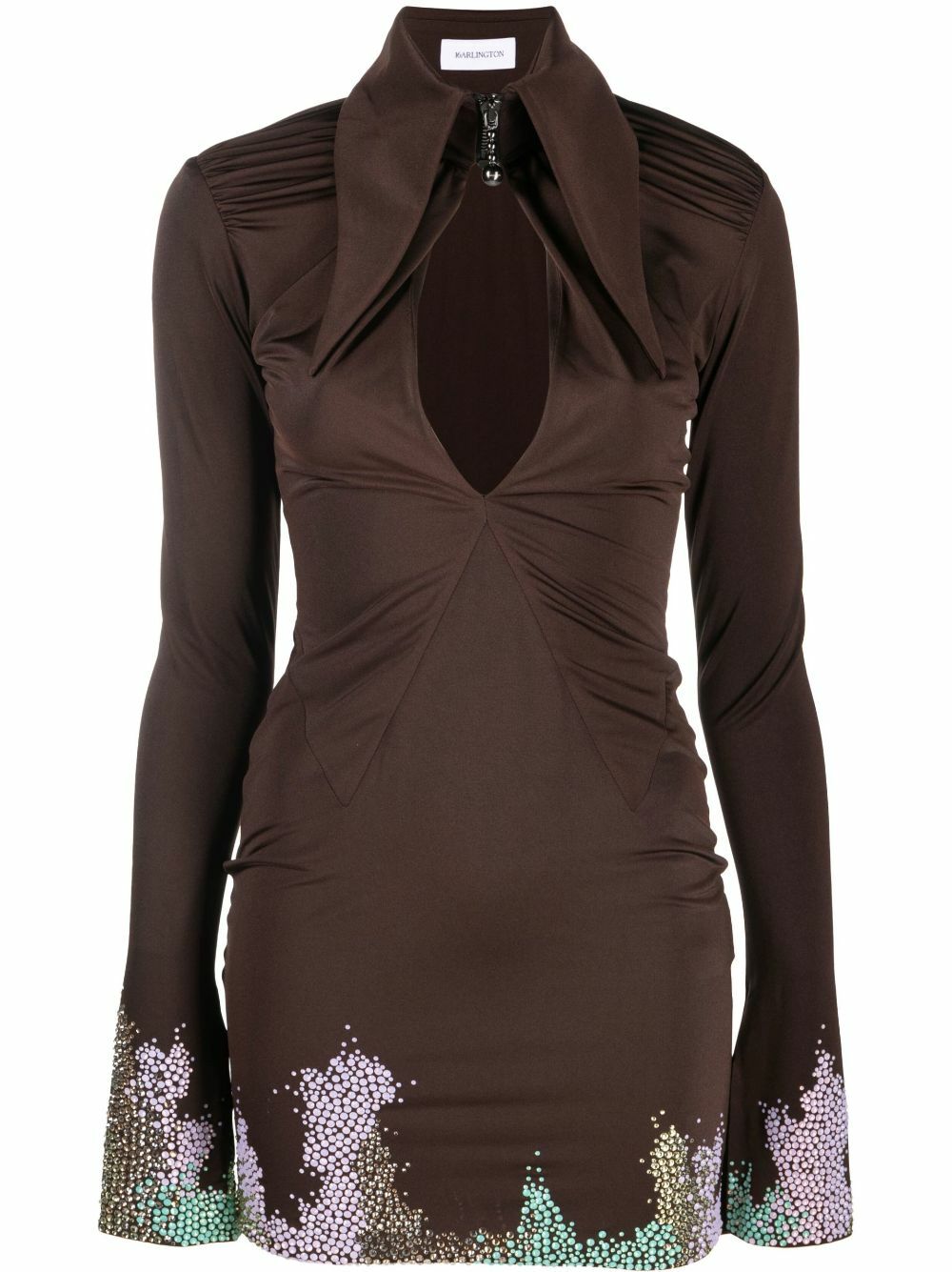 brown embellished mini dress Buy Plum Brown Mini Dress