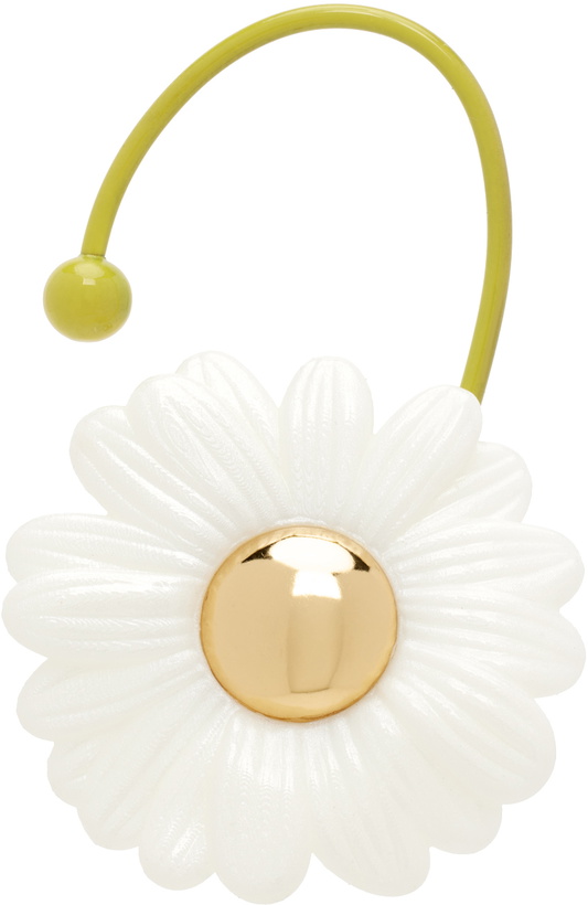 Photo: La Manso White & Yellow Tetier Bijoux Edition Daisy Single Ear Cuff