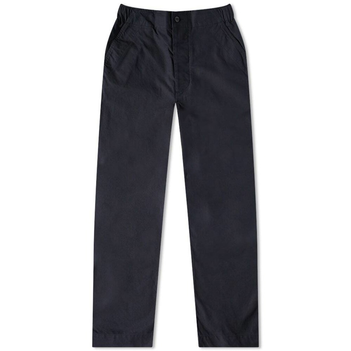 Photo: MHL by Margaret Howell Men's MHL. by Margaret Howell Drawcord Sweat Pant in Midnight