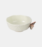Bordallo Pinheiro Cloudy Butterflies salad bowl by Claudia Schiffer