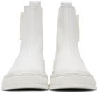 Virón White Apple Leather 1997 Chelsea Boots