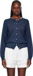 Nothing Written Navy Rola Linen Cardigan