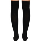 Baserange Black Overknee Socks