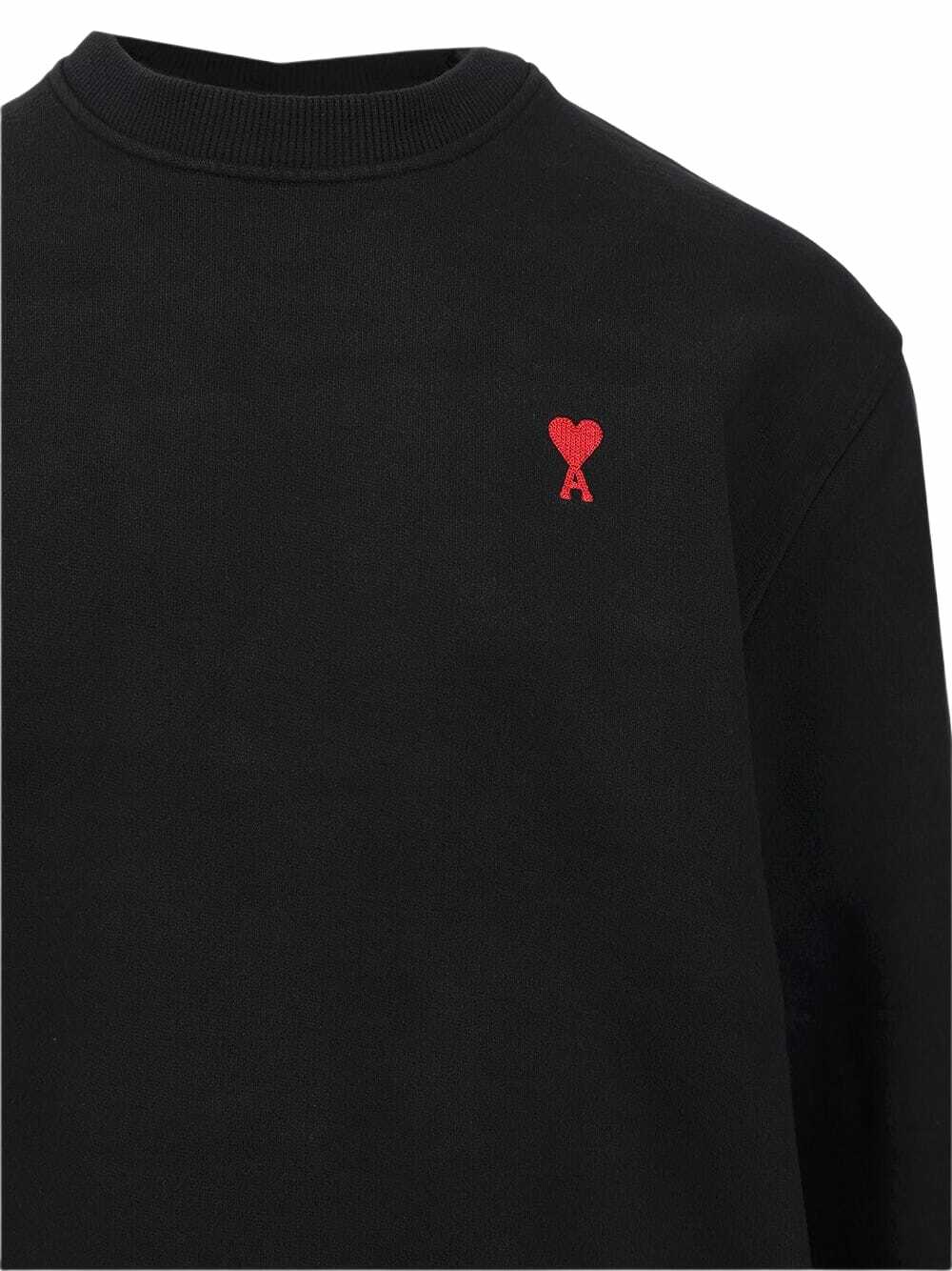Ami Alexandre Mattiussi Crewneck Sweatshirt ami De Coeur