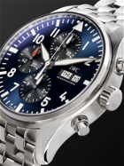 IWC Schaffhausen - Pilot's Le Petit Prince Edition Chronograph 43mm Stainless Steel Watch, Ref. No. IW377717