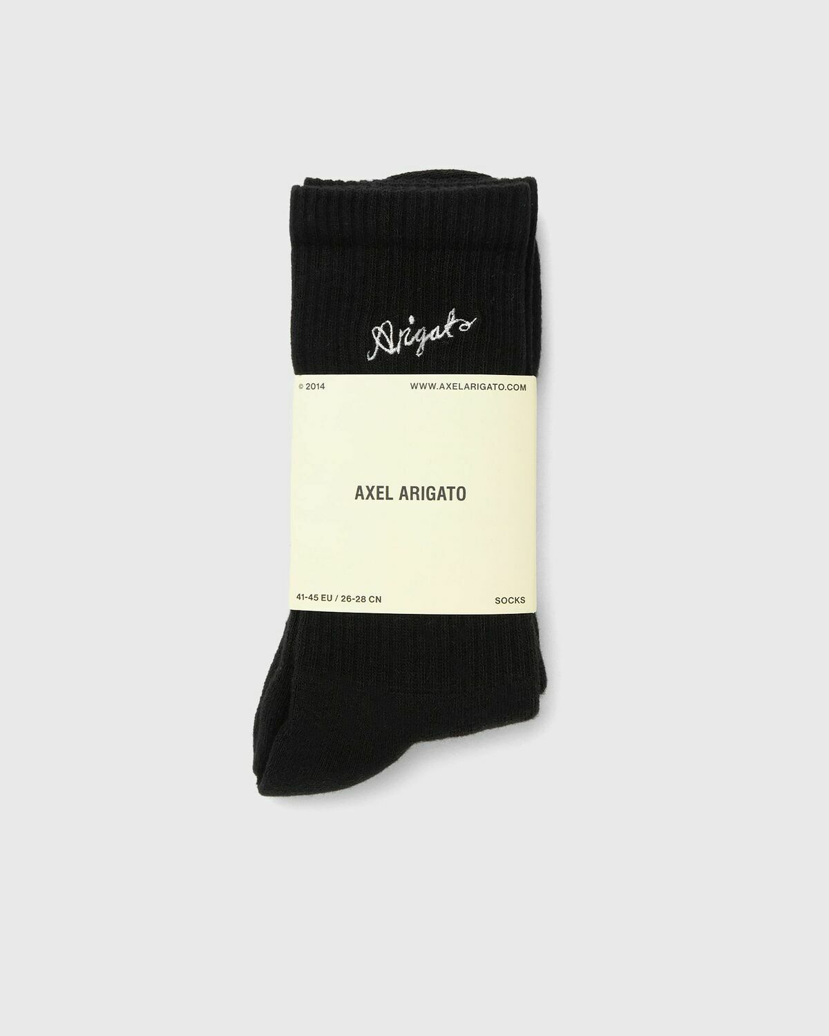 Axel Arigato Scribble Arigato Tube Socks Black Men