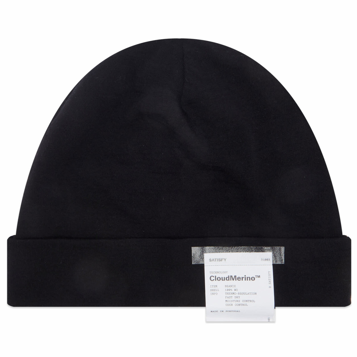 Satisfy Black Cloud Beanie Satisfy