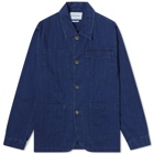 Oliver Spencer Men's Hythe Jacket in Indigo Blue