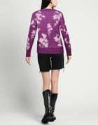 Manila Grace Womens Sweater in Purple