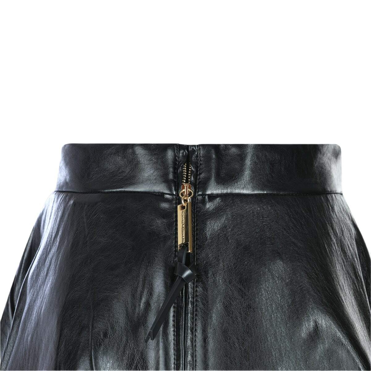 Elisabetta Franchi Black Viscose Skirt