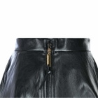 Elisabetta Franchi Black Viscose Skirt