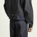 Visvim Men's 02XX Denim Jacket Mud Wash in Indigo