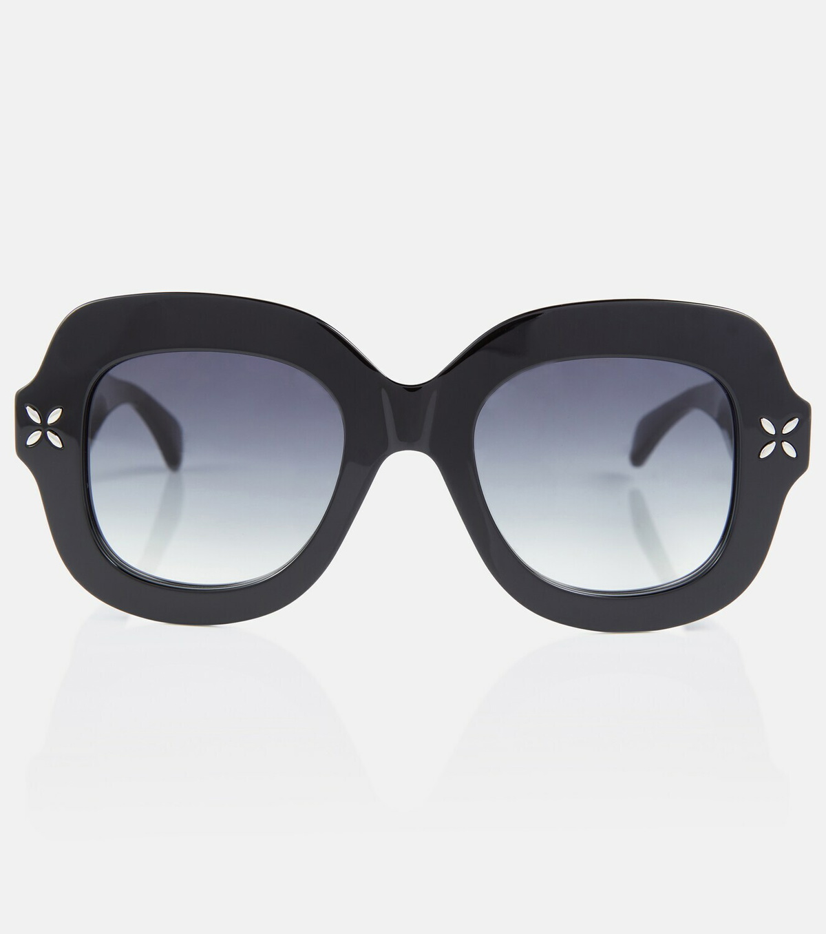 Alaïa Oversized acetate sunglasses ALAÏA