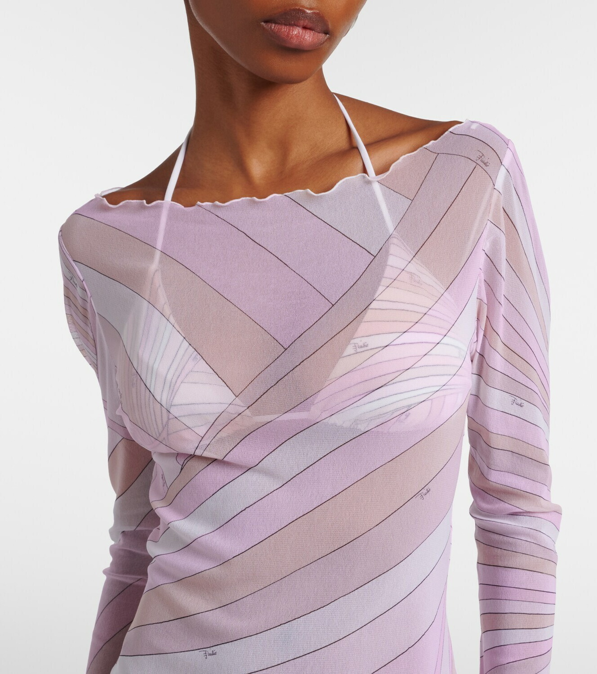 Pucci Iride jersey maxi dress