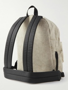 READYMADE - Logo-Appliquéd Distressed Cotton-Canvas Backpack