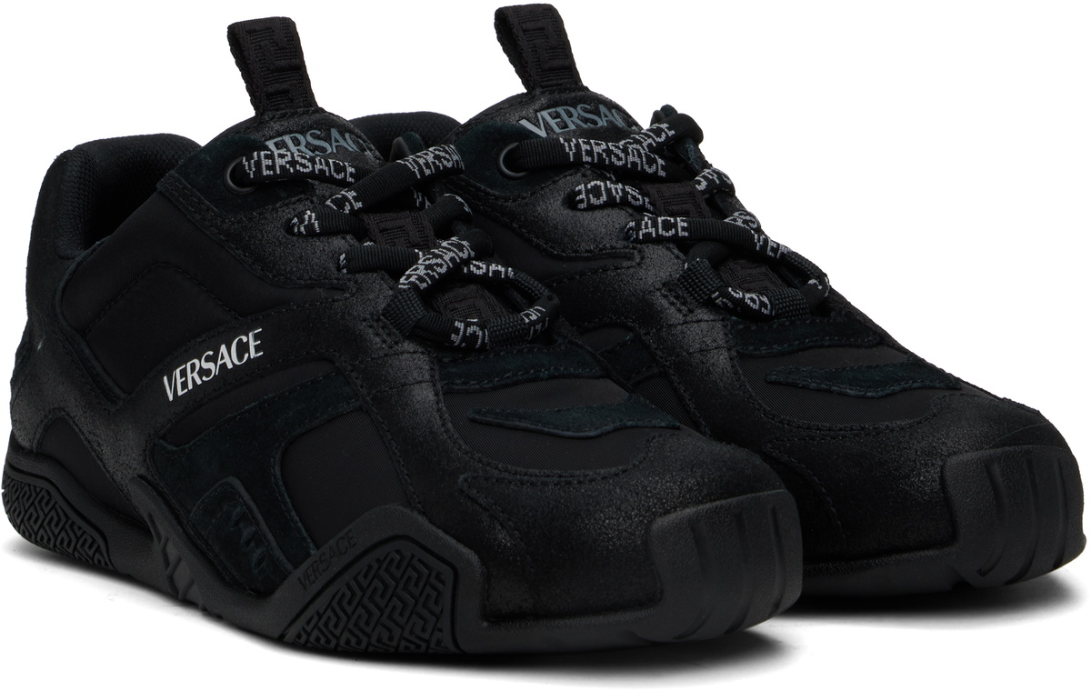 Versace Black Galaxia Sneakers