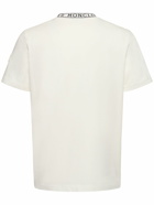 MONCLER - Logo Cotton Jersey T-shirt