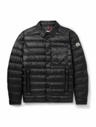 Moncler - Logo-Appliquéd Quilted Shell Down Jacket - Black