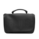 Rains Men's Texel Wash Bag in Black